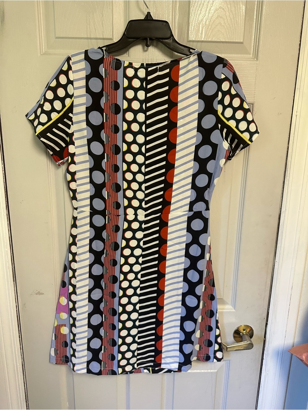 Multicolor Patterned Dress - Picture 2 of 3